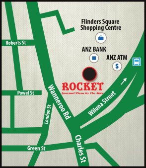 Rocket Gourmet Pizza Yokine Location